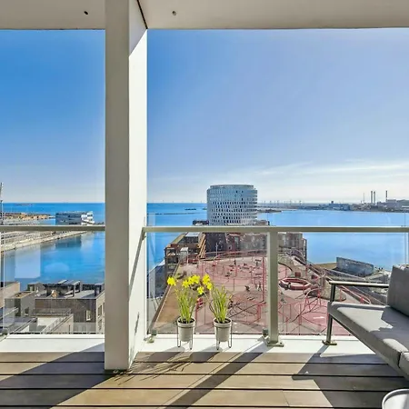 With View Over Oresund In Nordhavn Appartement Kopenhagen